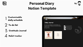 Personal Diary Notion Template