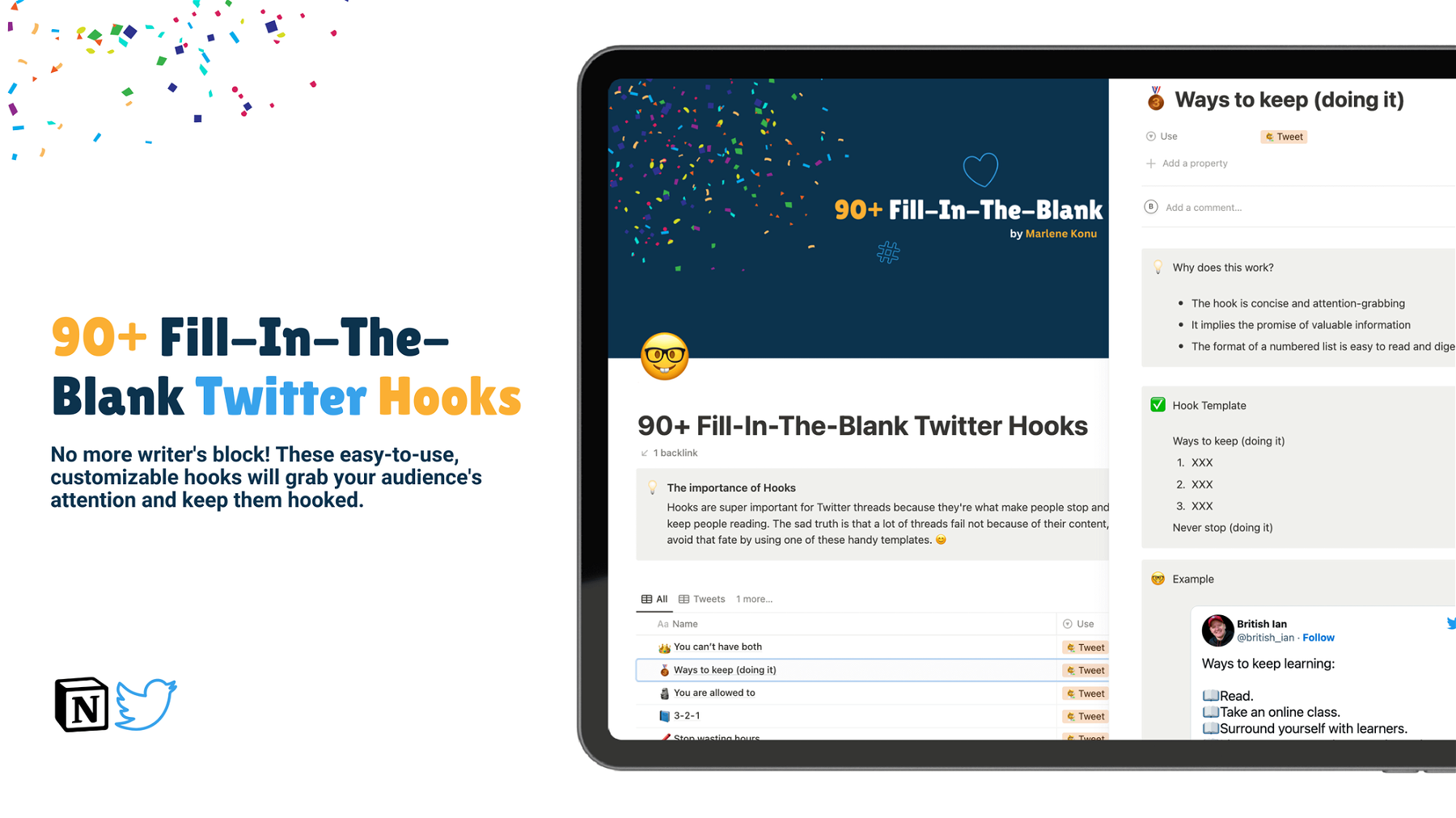 90+ Fill-In-The-Blank Twitter Hooks ðŸŽ£