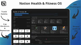 Health & Fitness OS | Notion Tracker