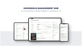 [Notion] Household Management Pro