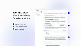 Building a Great Search Branching Experience with AI