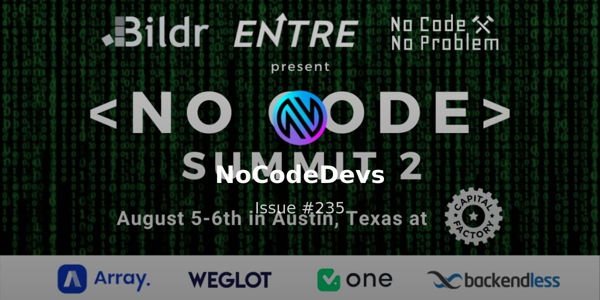 No Code Summit | Canonic.dev | Studio 📛
