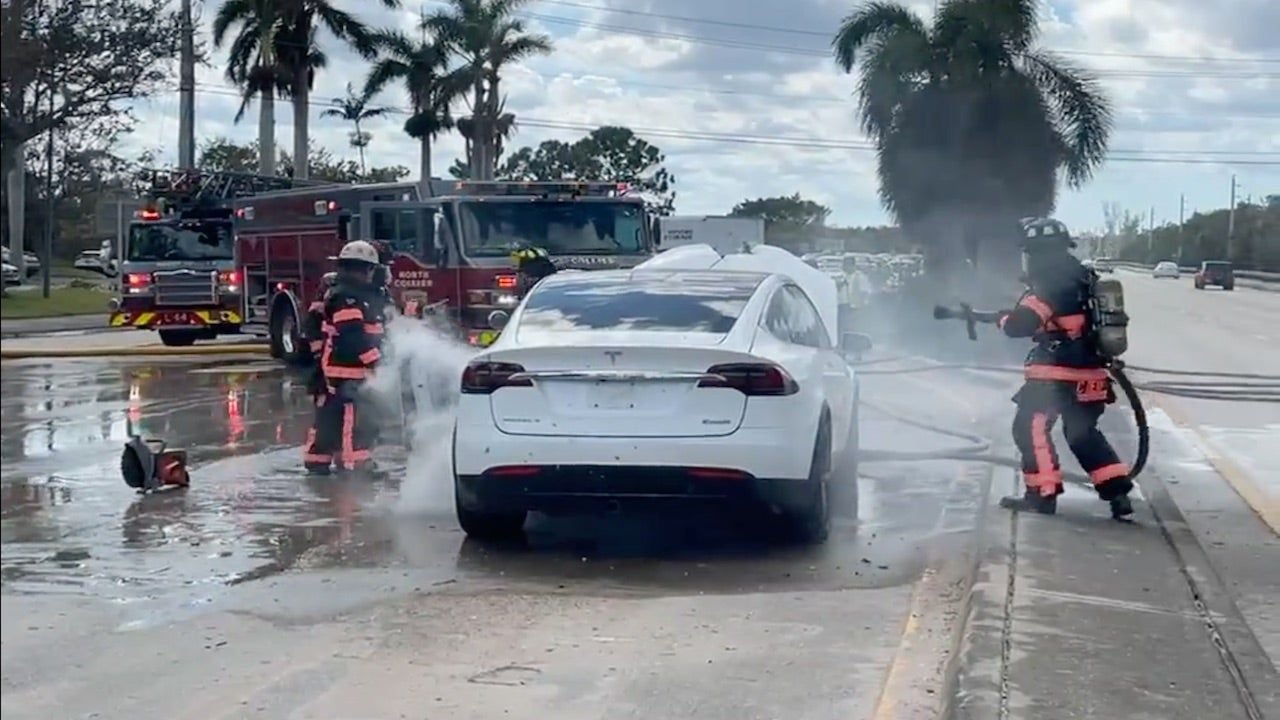 Electric vehicles are exploding from water damage after Hurricane Ian, top Florida official warns